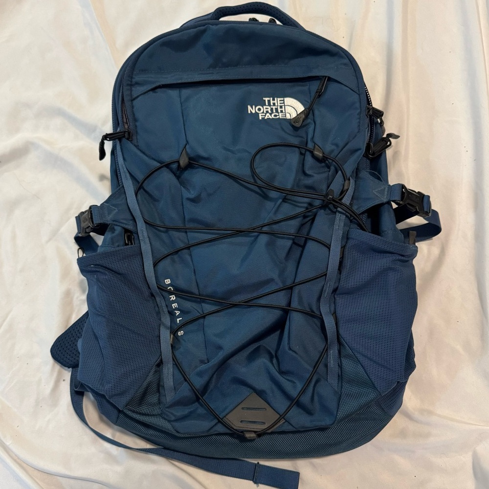 Navy blue North face Borealis backpack